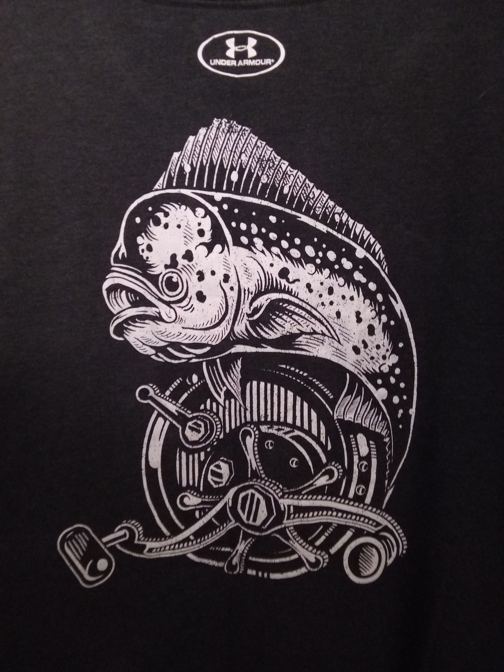 3XL Under Armour Mahi Fish Graphic Tee